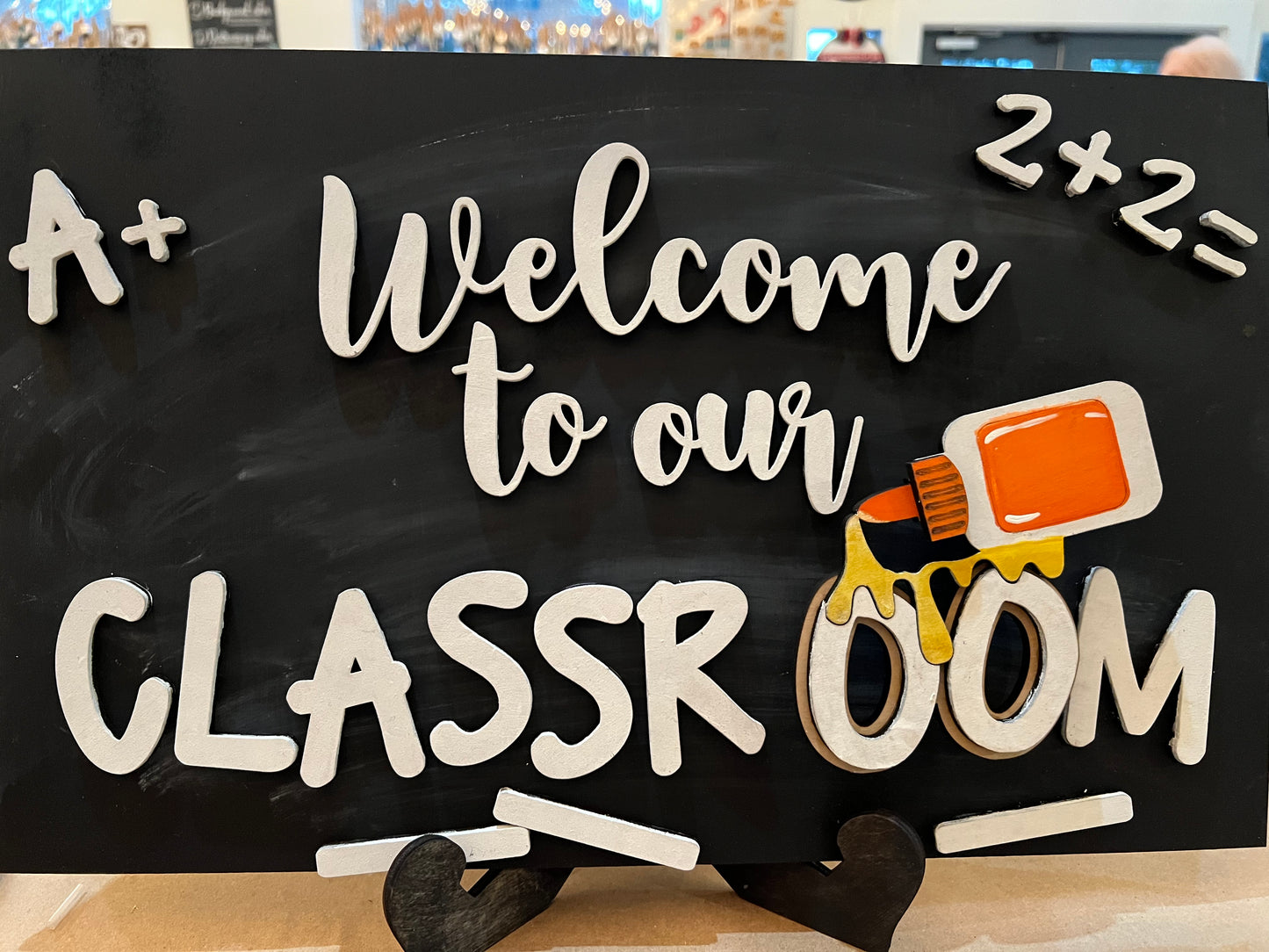 Welcome To Our Classroom Interchangeable P2374 Sign Collection