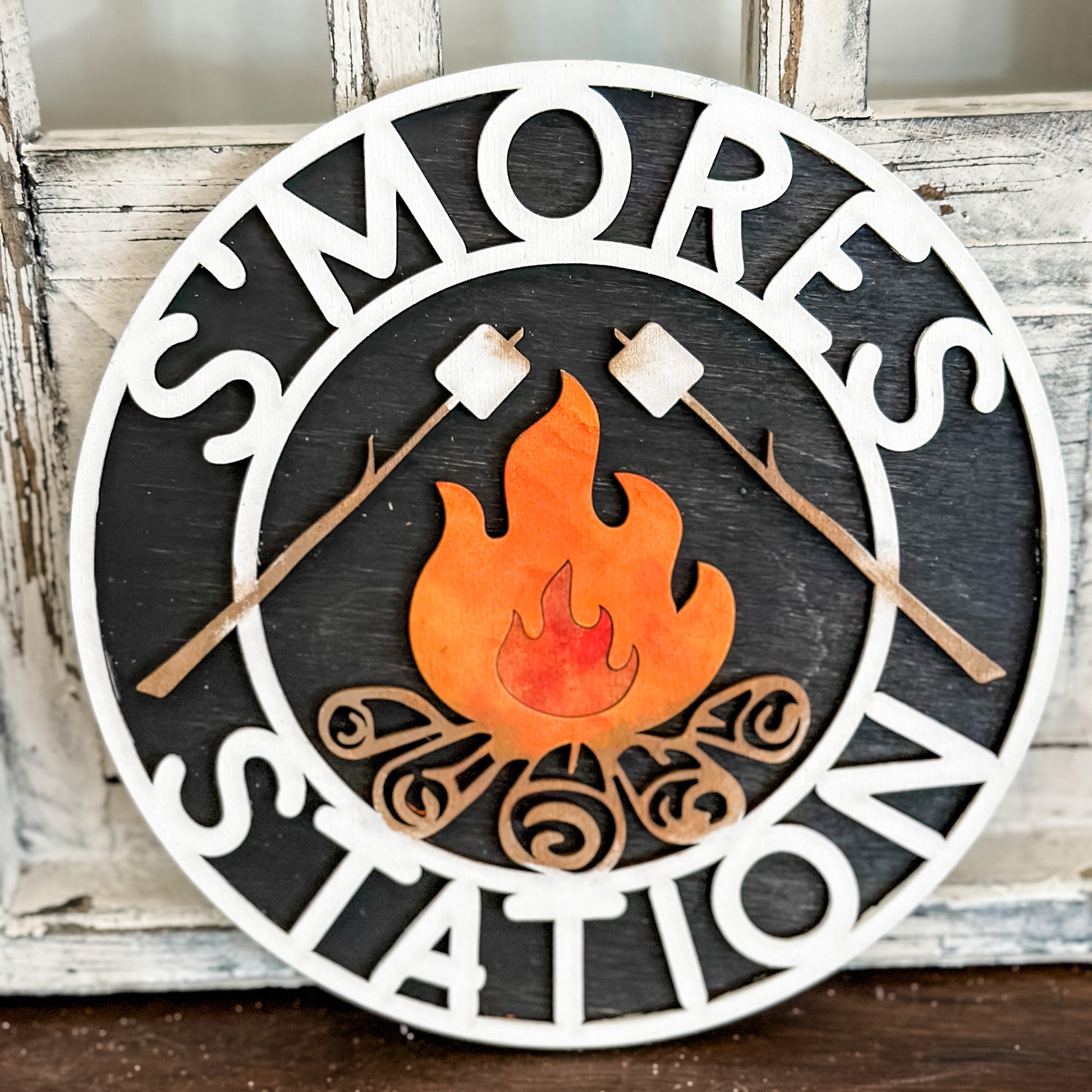 Smores Station Mini Round - Paisley Grace Makery