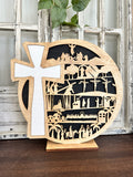 The story of Easter 12" Laser Project - Paisley Grace Makery