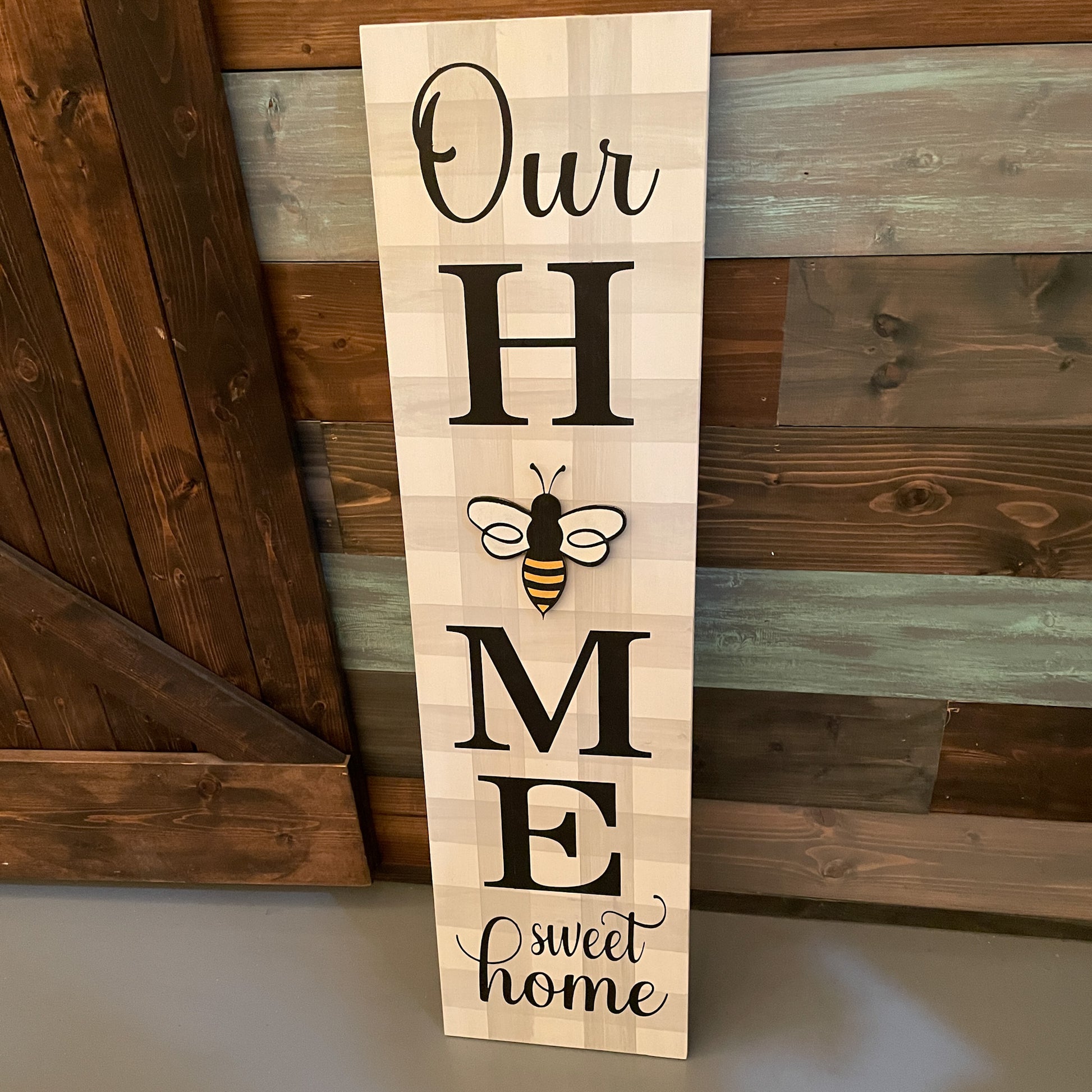 Our Home Sweet Home Medium Plank 10x36: INTERCHANGEABLE DESIGN - Paisley Grace Makery