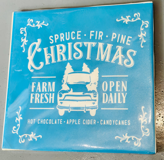 Spruce Fir Pine Christmas: 12x12 Take and Make