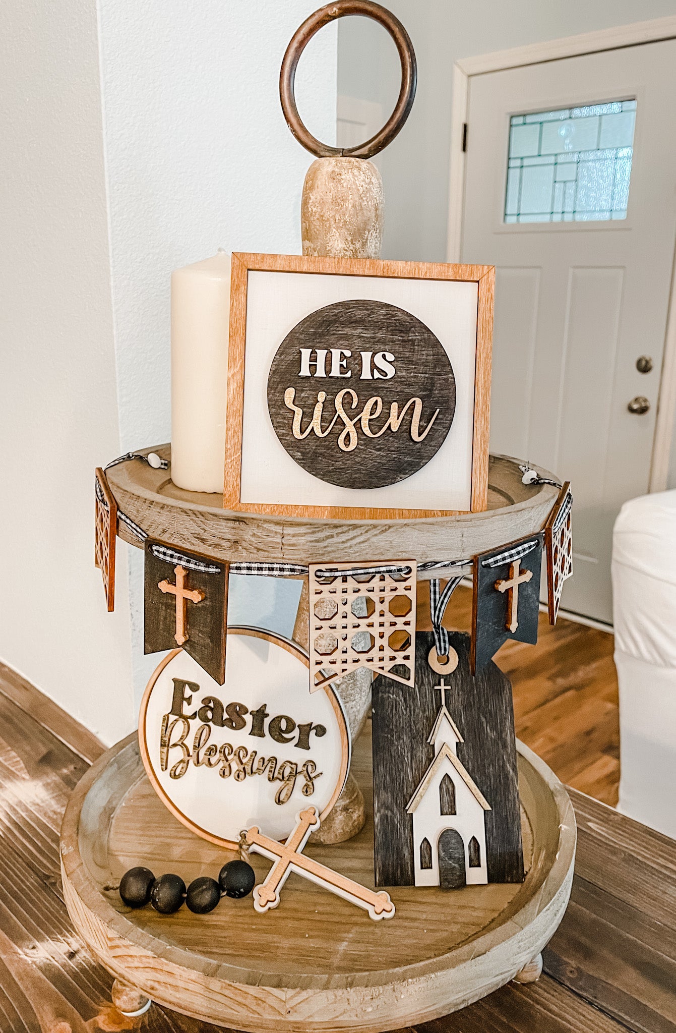 He Is Risen: Tiered Tray Collections - Paisley Grace Makery