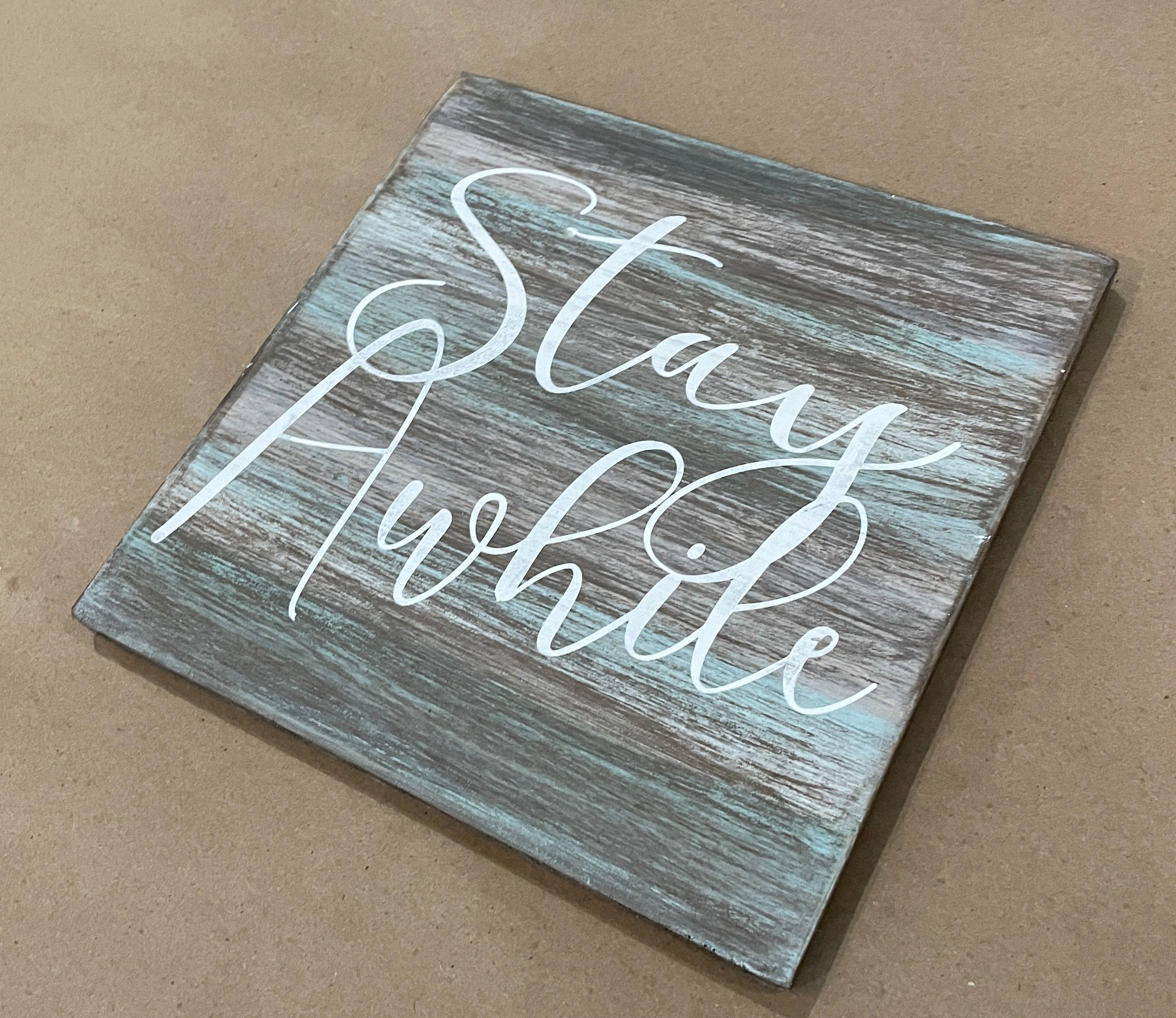 Stay Awhile 8x8 Mini - Paisley Grace Makery