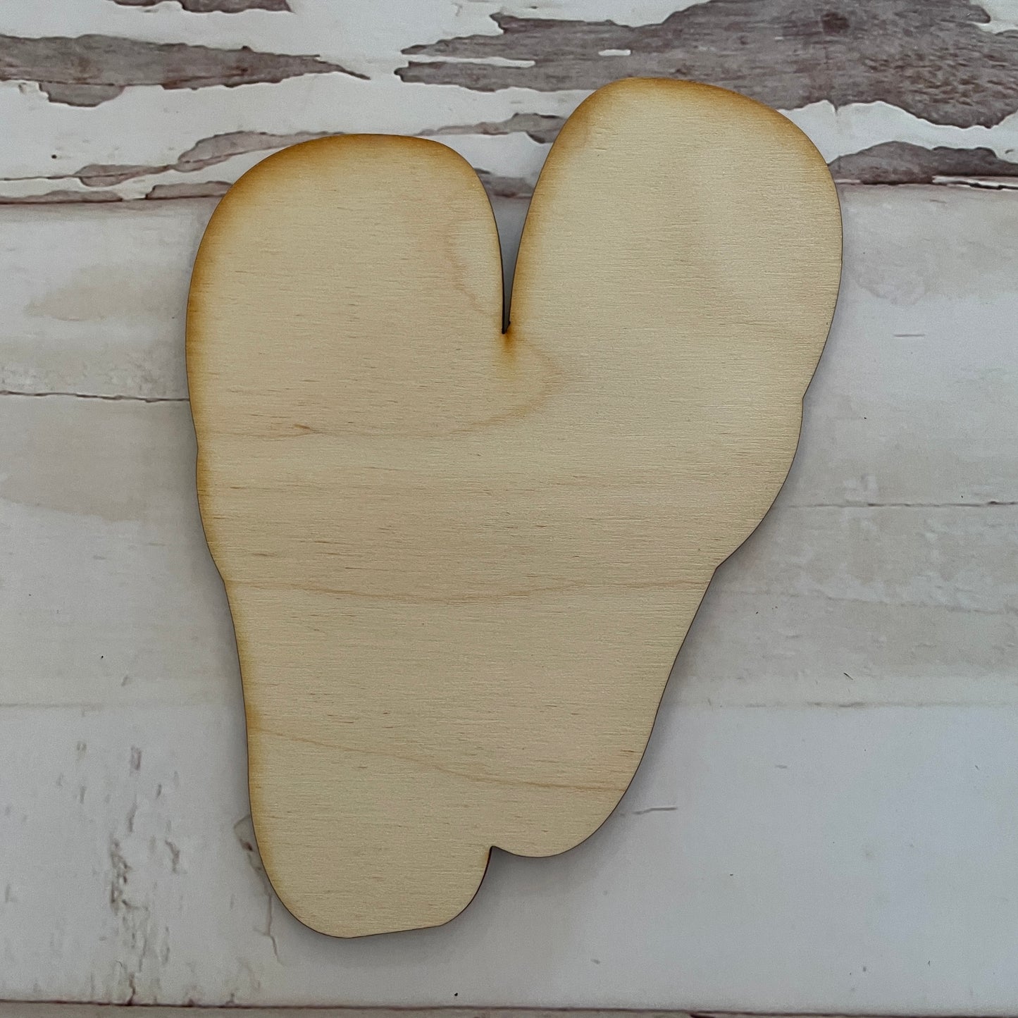 Flip Flops Interchangeable - 5 pack Unfinished Wood - Paisley Grace Makery
