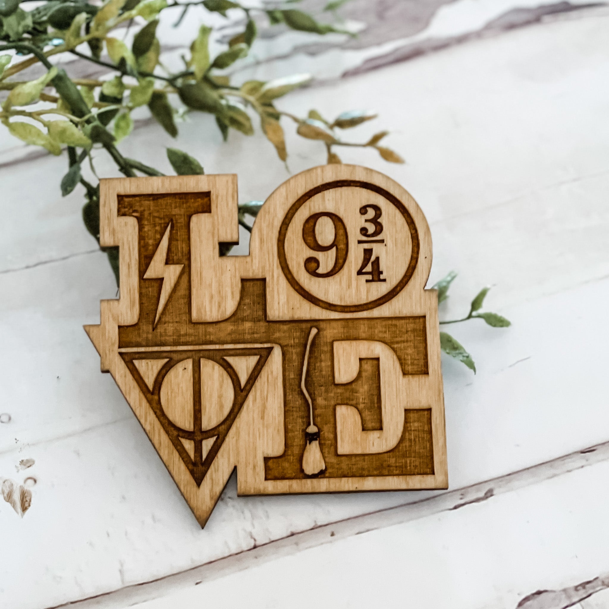 LOVE Wizard Magnet - Paisley Grace Makery