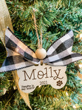 Dog Memorial Ornament - Paisley Grace Makery