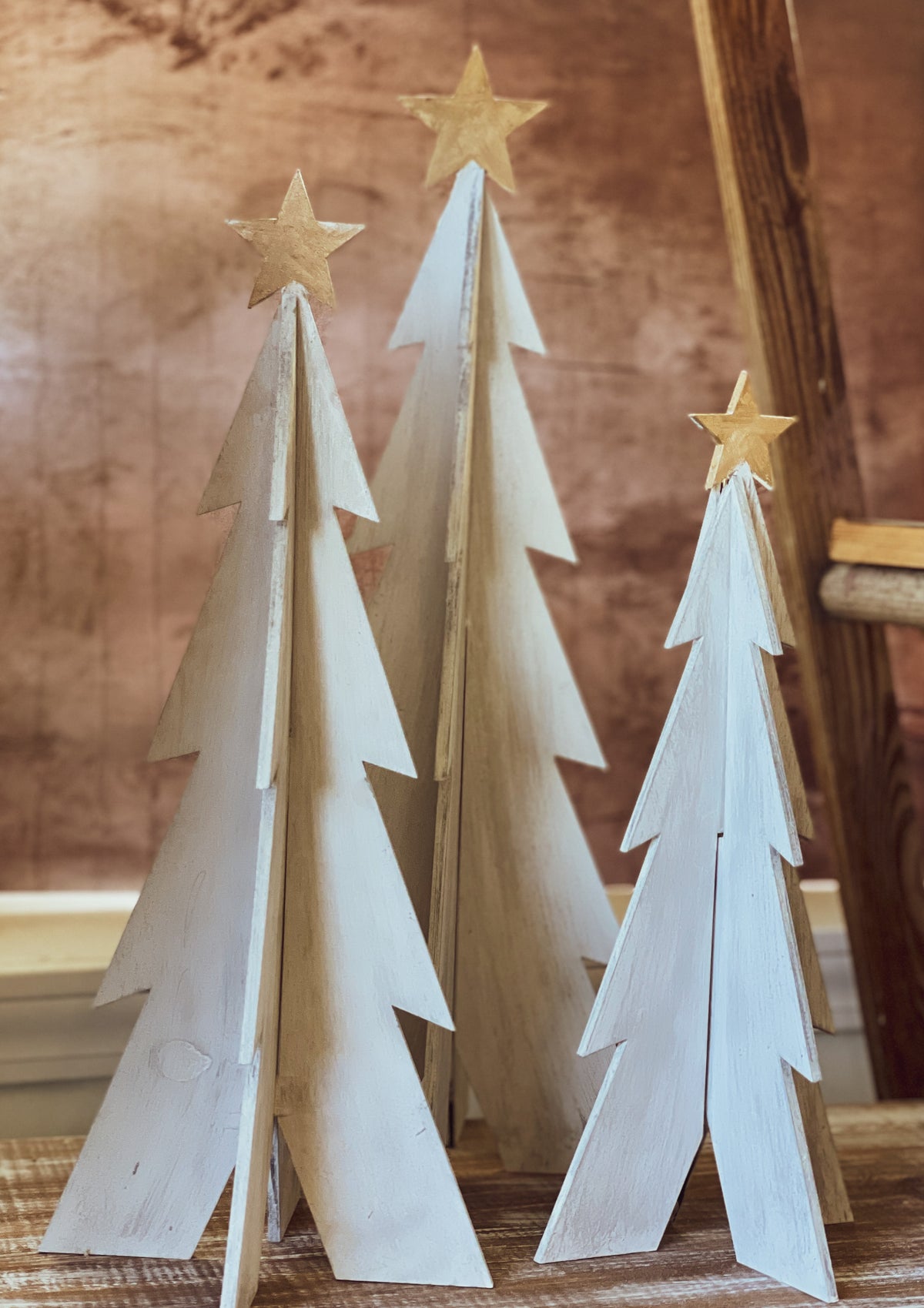 Standing Trees Trio : Shelf Sitter - Paisley Grace Makery