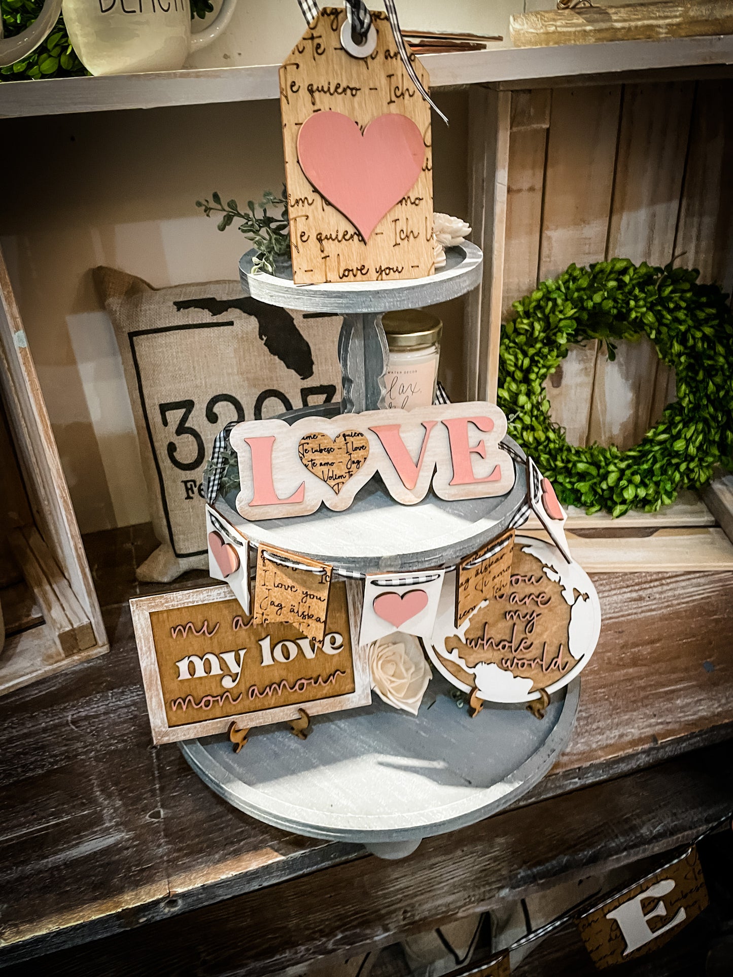 Love Languages: Tiered Tray Collections - Paisley Grace Makery