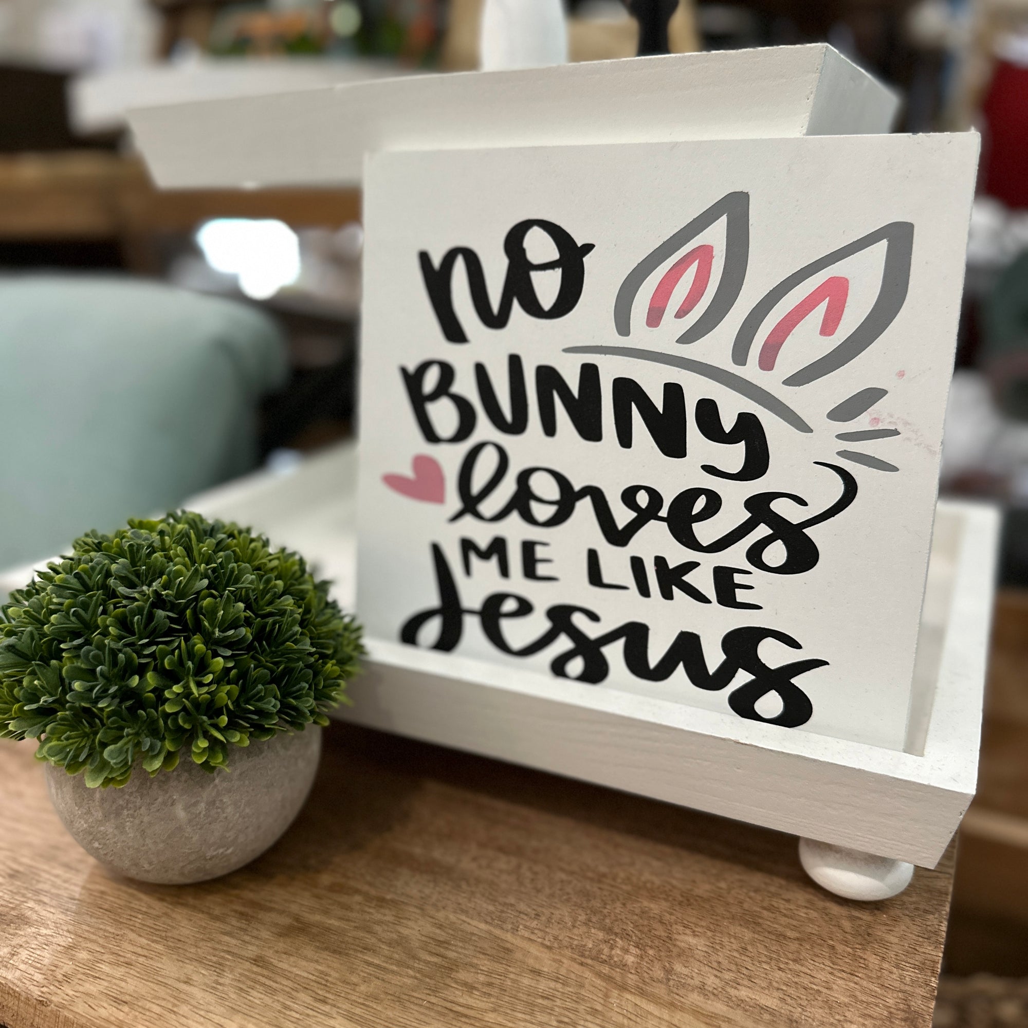 No Bunny Loves Me Like Jesus Mini Design P2392