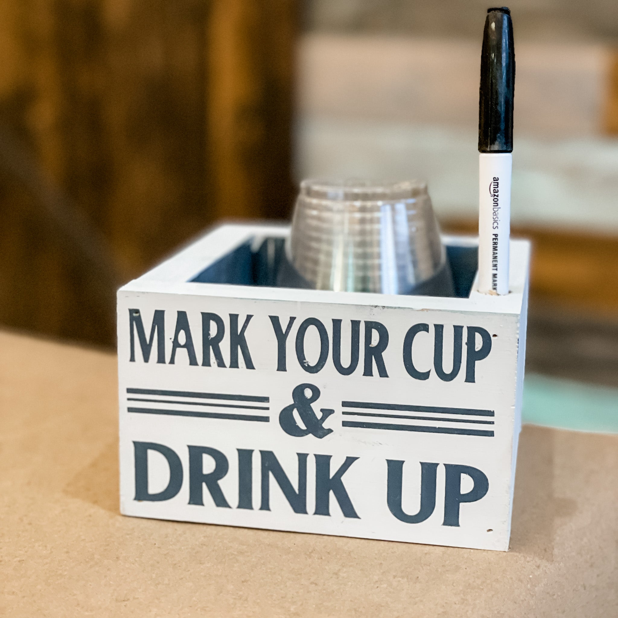 Mark Your Cup And Drink Up SOLO CUP HOLDER Paisley Grace Makery Mark your cup and drink up solo cup holder paisley grace makery