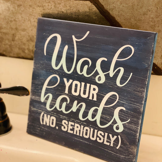 Wash Your Hands (No, Seriously): MINI DESIGN - Paisley Grace Makery