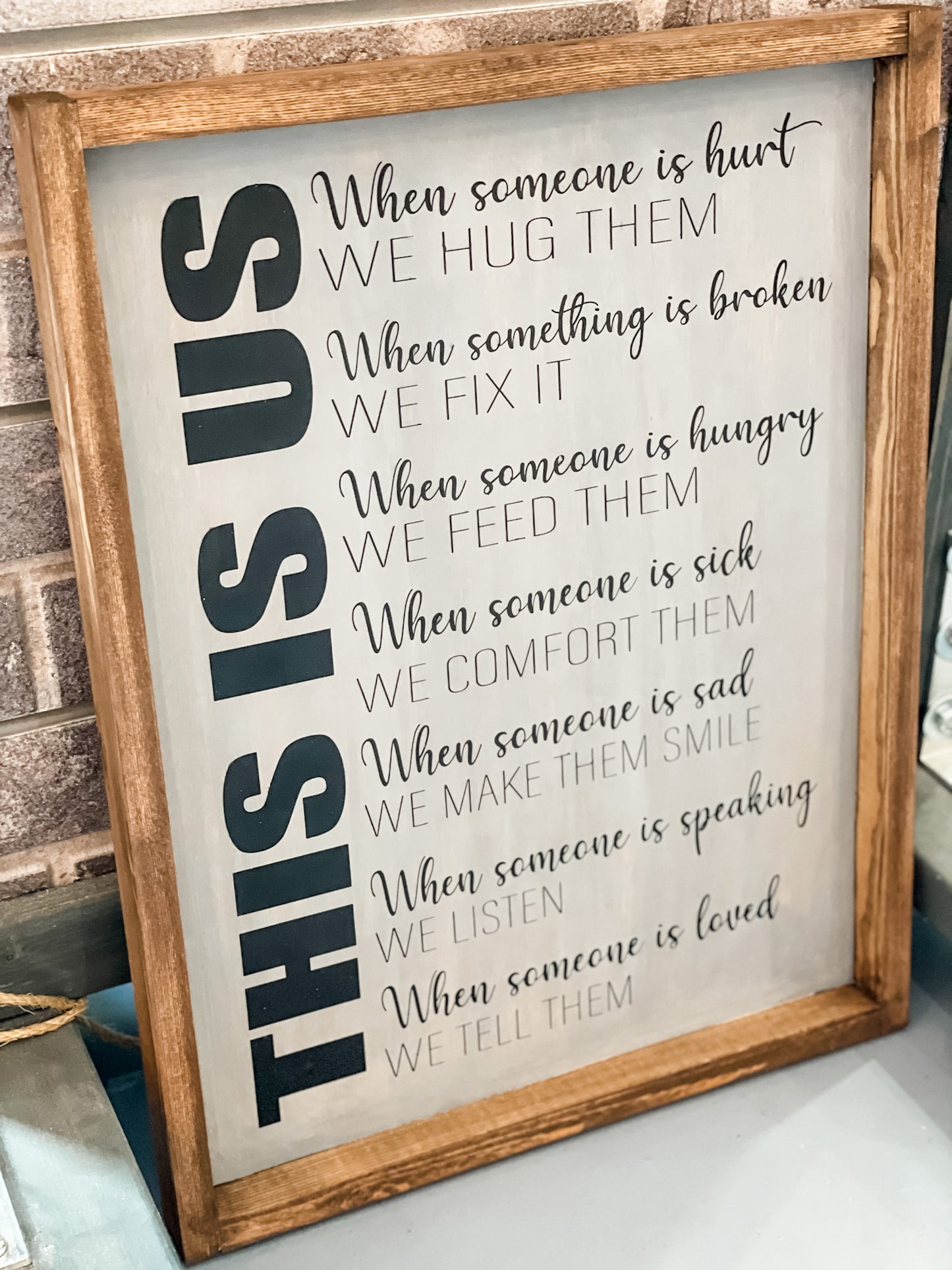 This is Us: When someone is: SIGNATURE DESIGN - Paisley Grace Makery