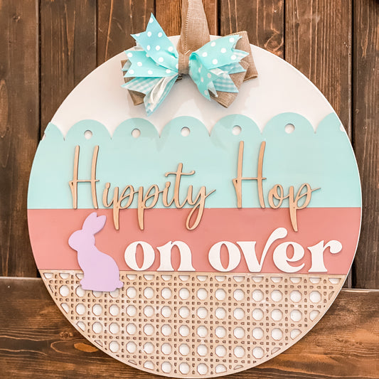Hippity Hop On Over: CIRCLE DOOR HANGER DESIGN - Paisley Grace Makery