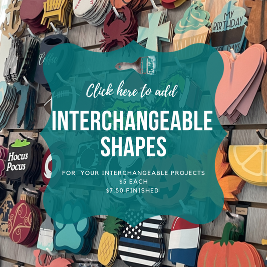 Interchangeable Shapes - Paisley Grace Makery