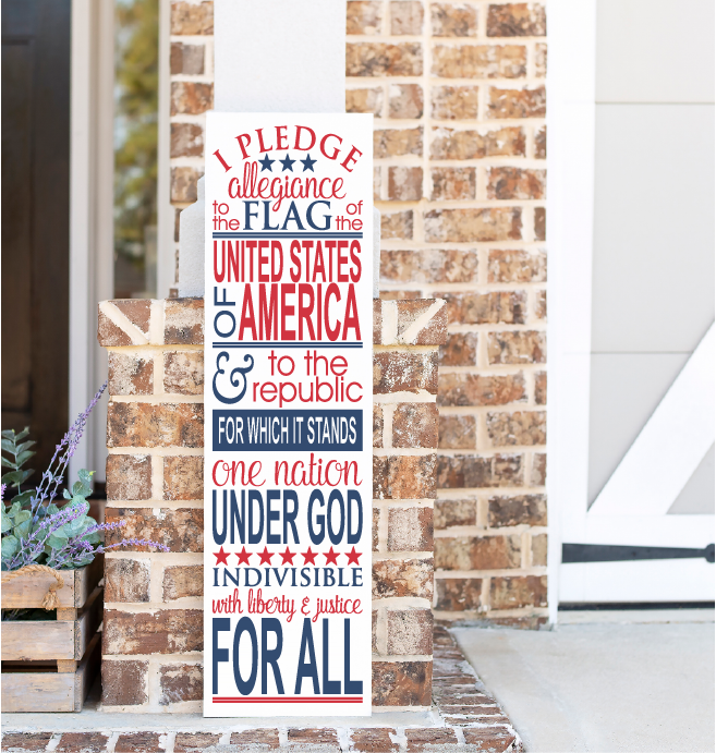 I Pledge Allegiance: PLANK DESIGN - Paisley Grace Makery