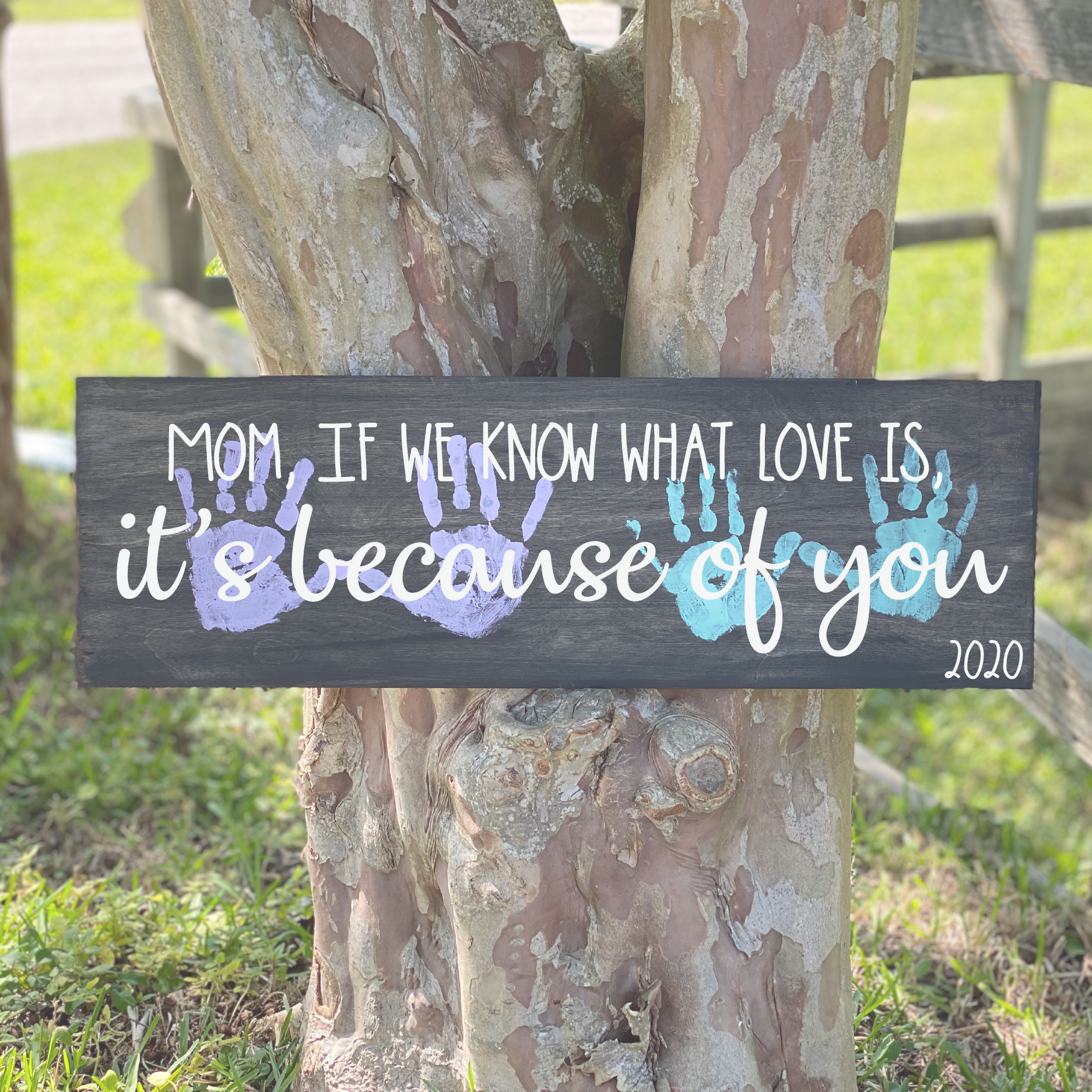 Mom, If we know what love is It's because of You: PLANK DESIGN - Paisley Grace Makery