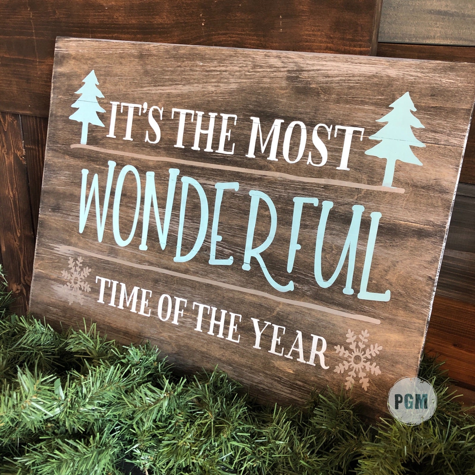 It's the Most Wonderful Time of the Year (Horizontal): Signature Design - Paisley Grace Makery