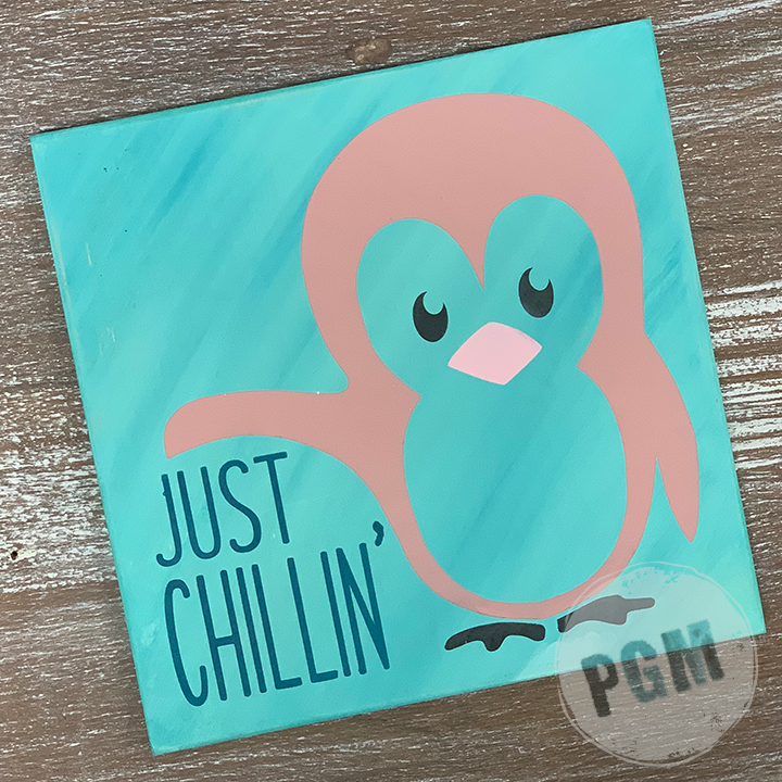 JUST CHILLIN' PENGUIN: MINI DESIGN - Paisley Grace Makery