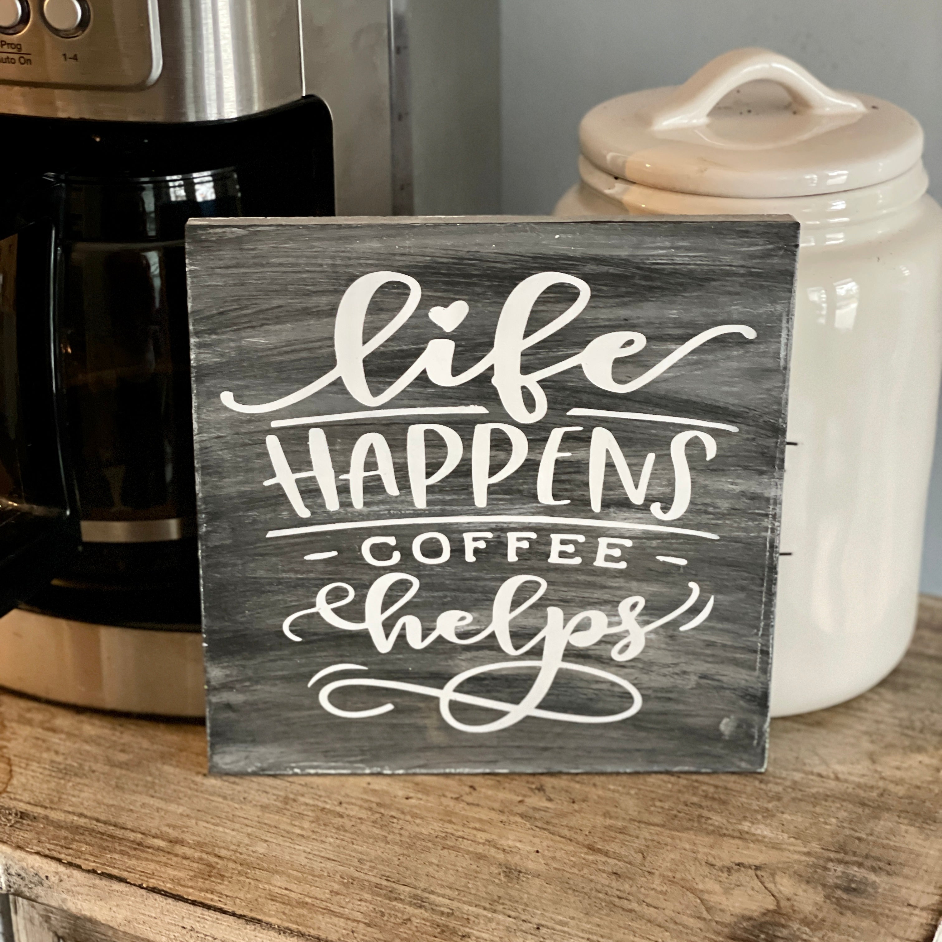 Life Happens, Coffee Helps: MINI DESIGN - Paisley Grace Makery