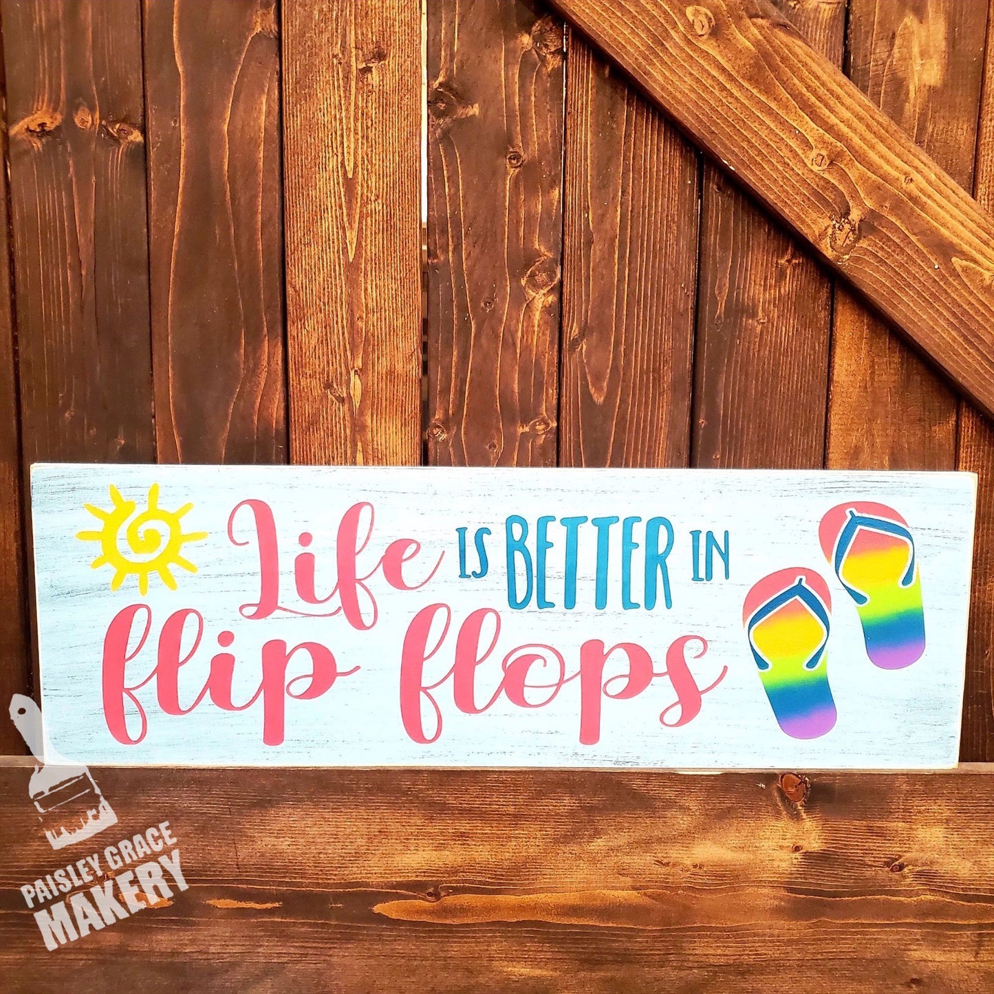Life is Better in Flip Flops: PLANK DESIGN - Paisley Grace Makery
