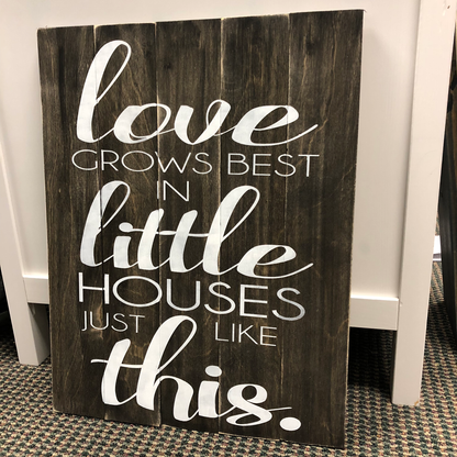 LOVE GROWS BEST IN LITTLE HOUSES (RETIRING #401): SIGNATURE CHOICE - Paisley Grace Makery