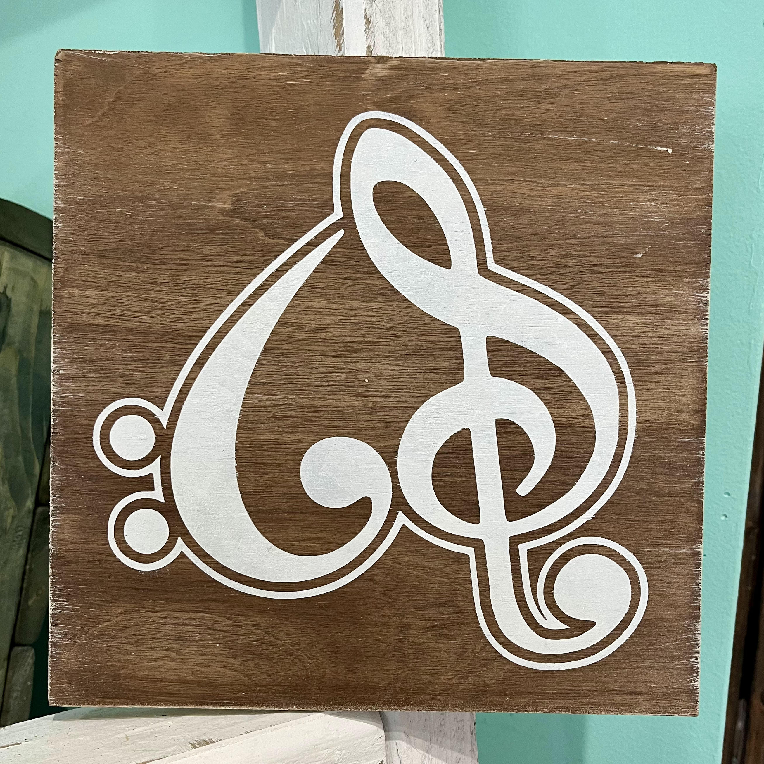 Music Notes Heart: MINI DESIGN - Paisley Grace Makery