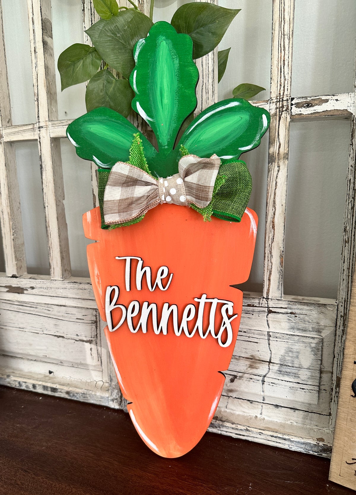 Carrot Personalized: DOOR HANGER DESIGN - Paisley Grace Makery