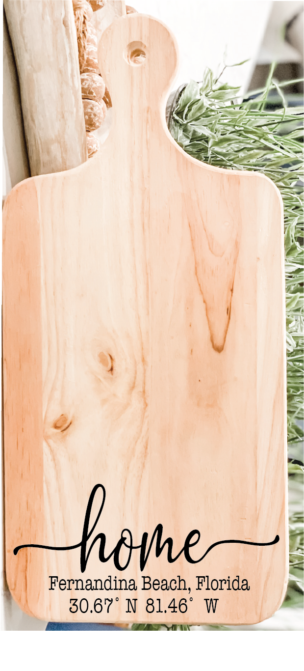 Engraved Cutting Board - Paisley Grace Makery