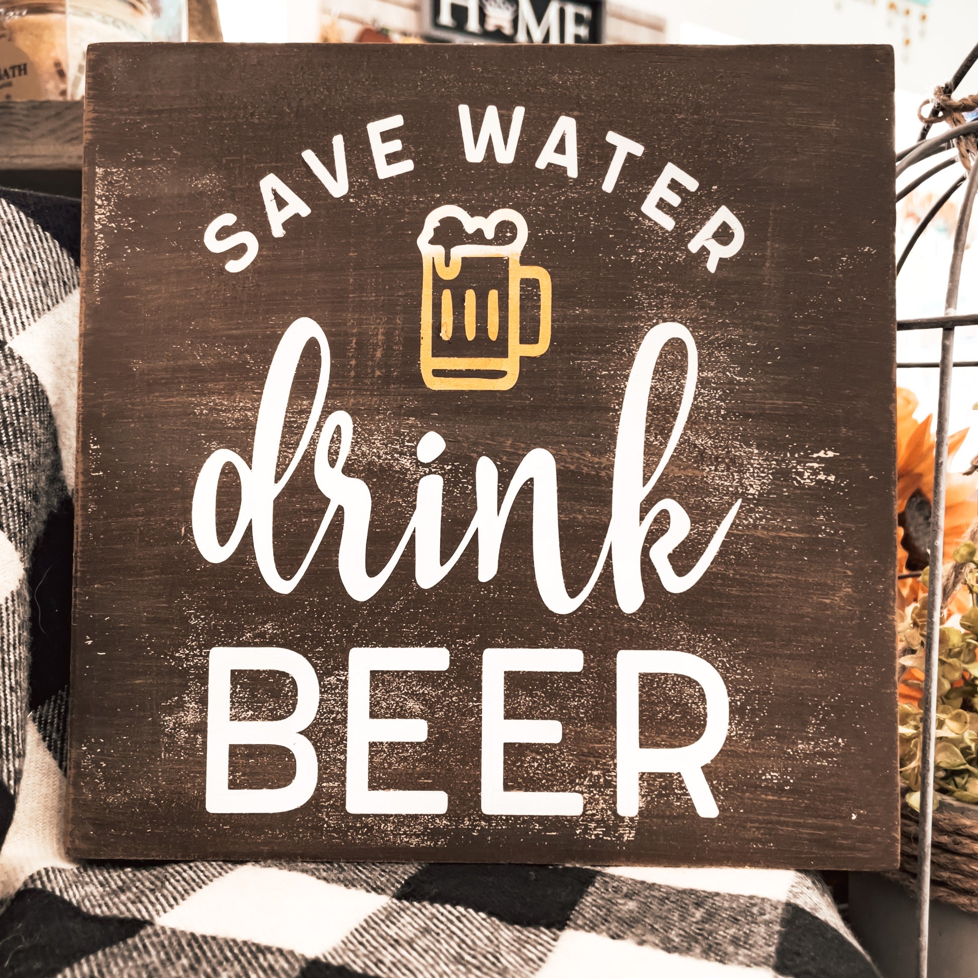 Save Water Drink Beer: MINI DESIGN - Paisley Grace Makery