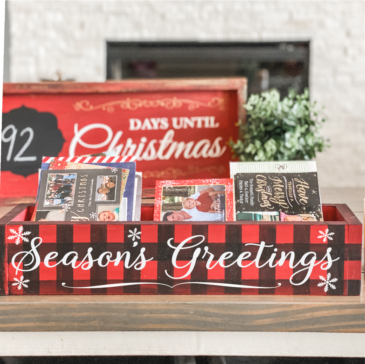 Seasons Greetings: WOOD BOX - Paisley Grace Makery