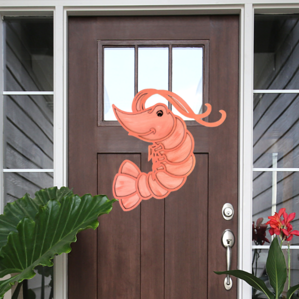Shrimp Door Hanger P1328 DOOR HANGER DESIGN