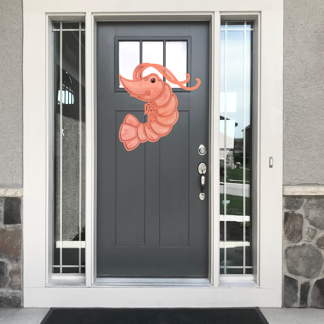 Shrimp Door Hanger P1328 DOOR HANGER DESIGN
