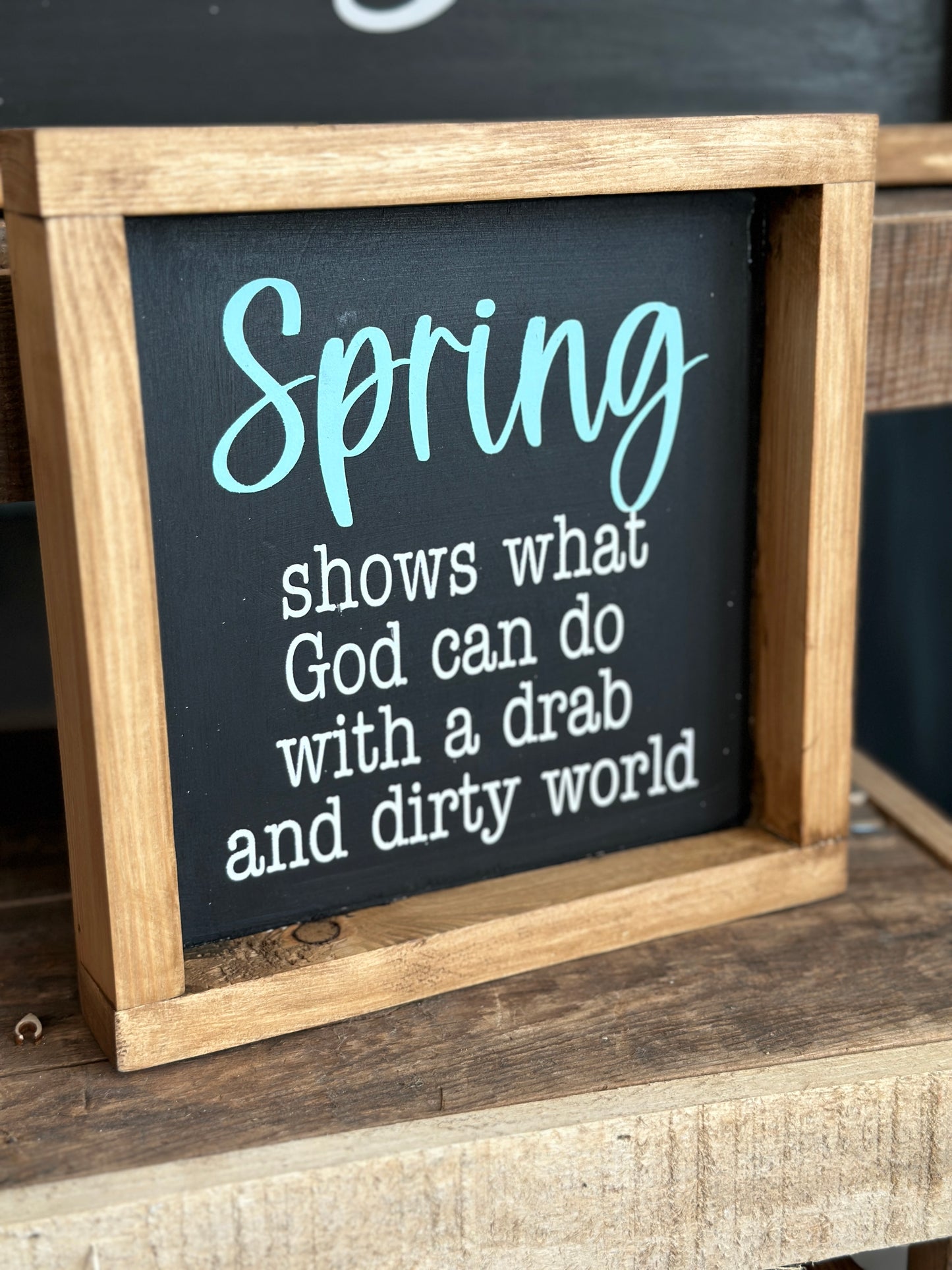 Spring shows us what God can do with a drab and dirty world: MINI DESIGN - Paisley Grace Makery