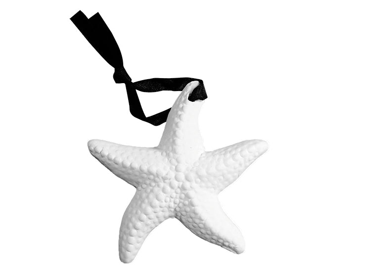 Starfish Ornament Ceramic - Paisley Grace Makery