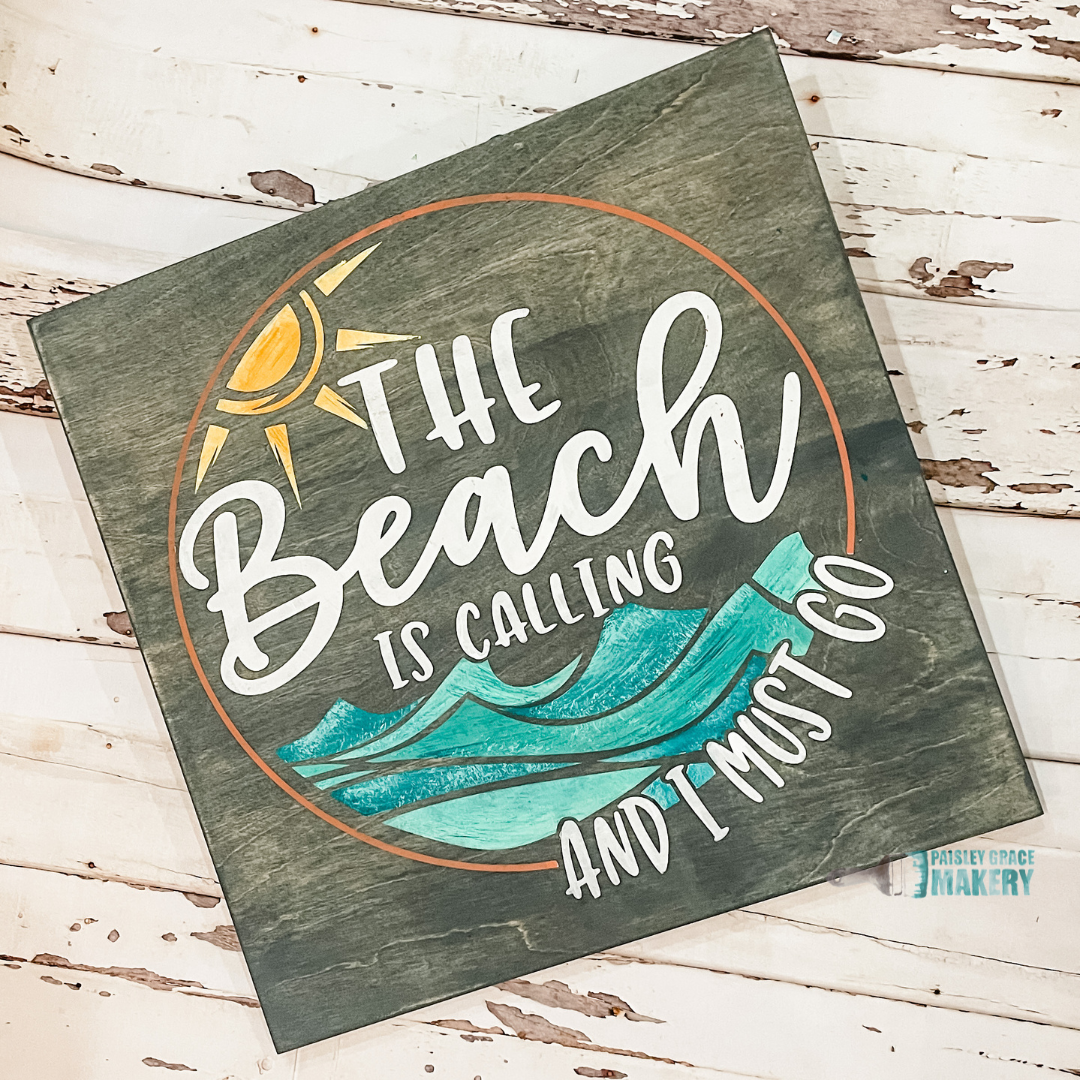 The Beach is Calling and I must go: SQUARE DESIGN - Paisley Grace Makery
