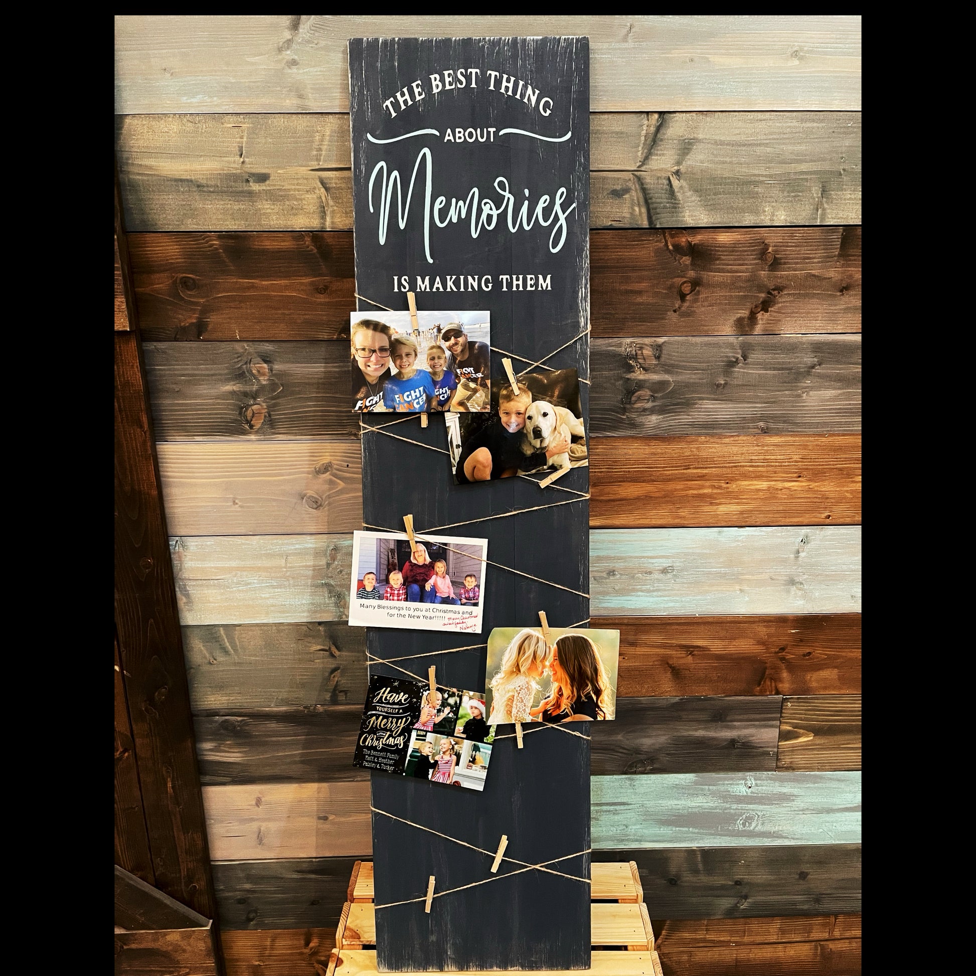 The Best Thing About Memories Is Making Them : Plank Design - Paisley Grace Makery