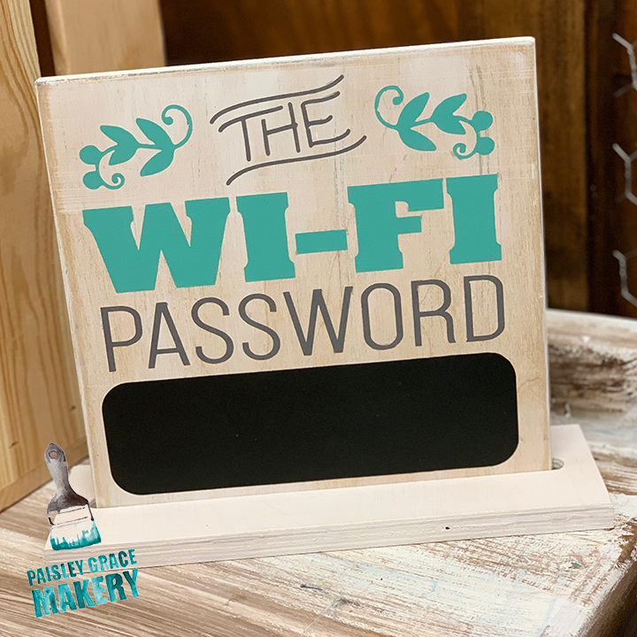 THE WIFI PASSWORD: MINI DESIGN - Paisley Grace Makery