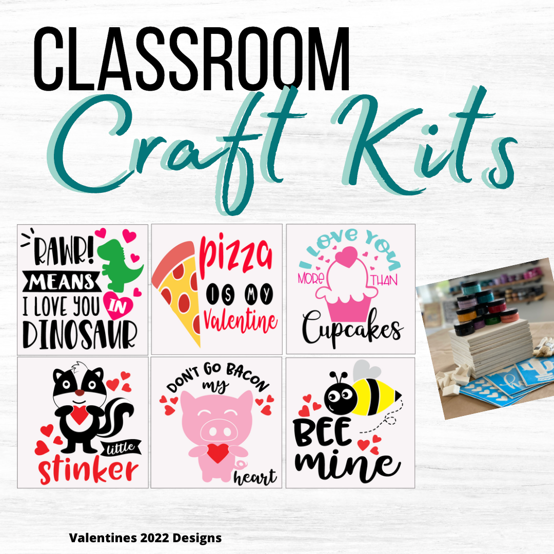 Valentines Classroom Kits - Paisley Grace Makery