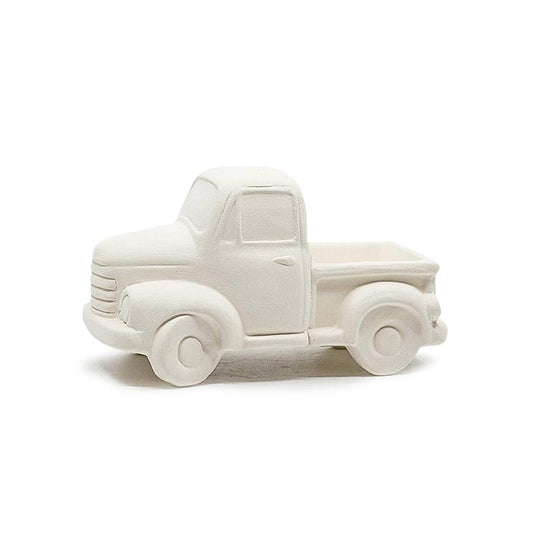 Small Vintage Truck Ceramic - Paisley Grace Makery
