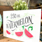 Watermelon Vintage Sign P2403 12x16 Sign