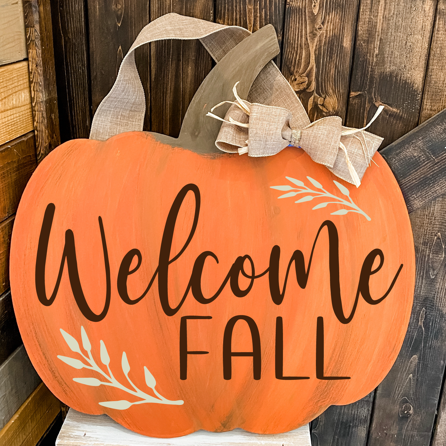 Welcome Fall: DOOR HANGER DESIGN - Paisley Grace Makery