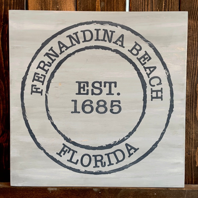 Fernandina Beach Florida Est 1685: MINI DESIGN - Paisley Grace Makery