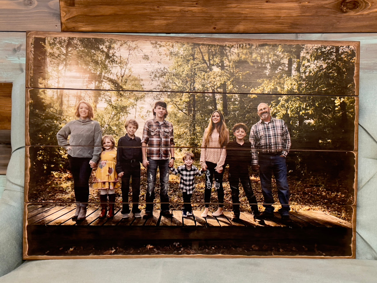 Wood Photo Blocks and Photo Pallets - Paisley Grace Makery
