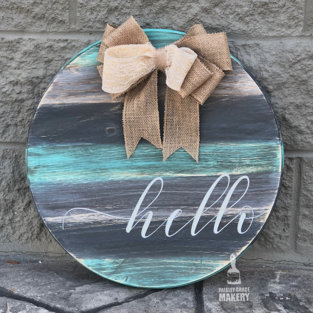 HELLO: ROUND DESIGN - Paisley Grace Makery