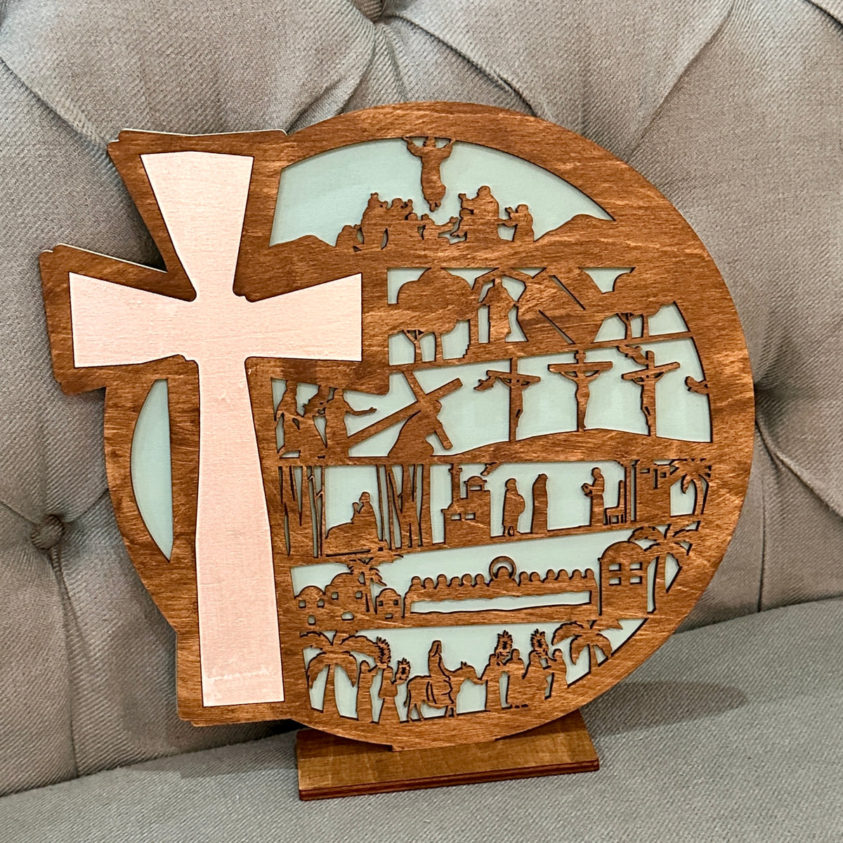 The story of Easter 12" Laser Project - Paisley Grace Makery