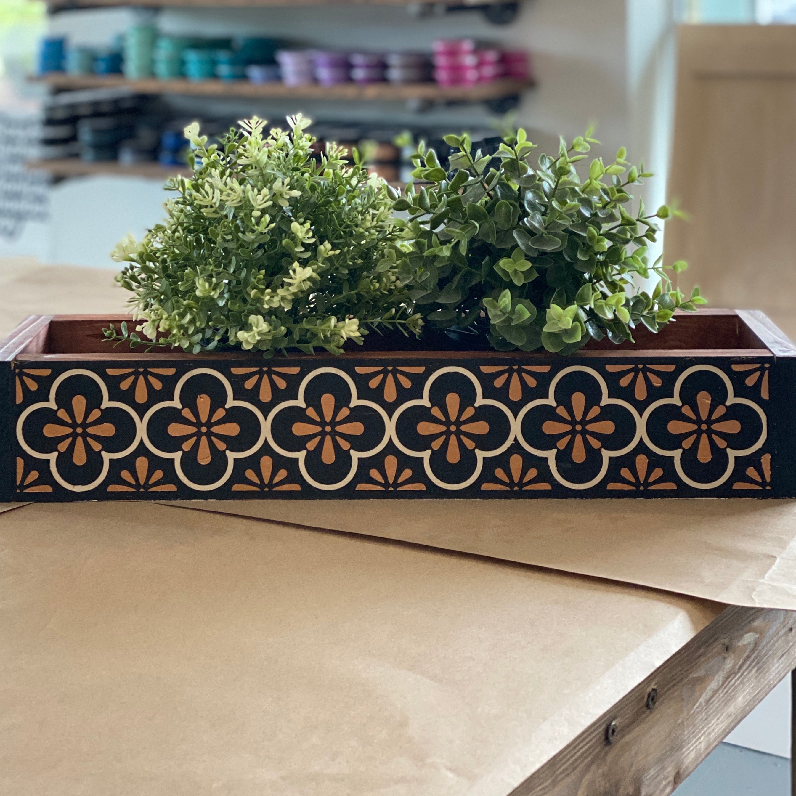 TILE PATTERN #3: WOOD BOX - Paisley Grace Makery