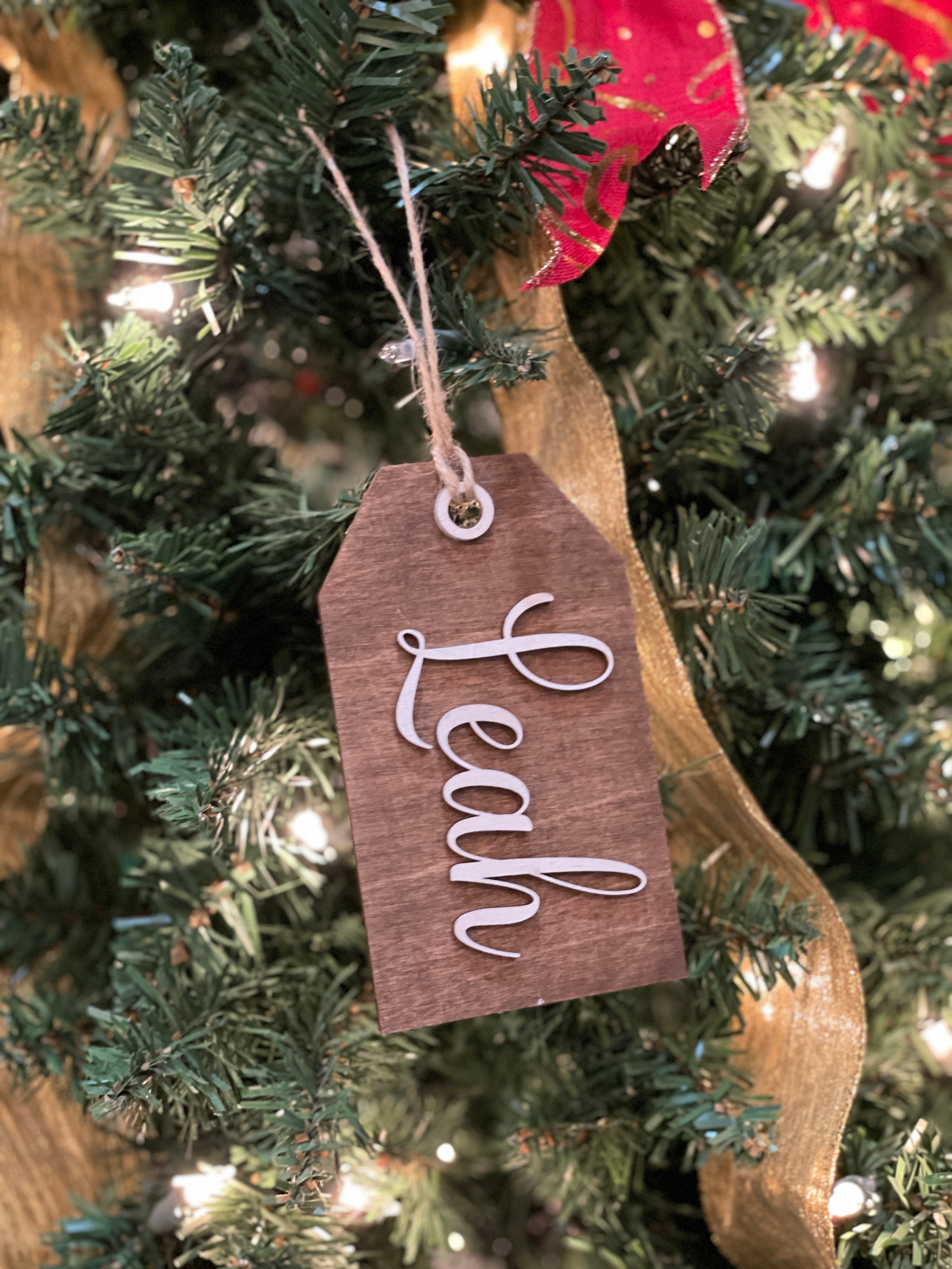 Personalized Gift Tags - Paisley Grace Makery