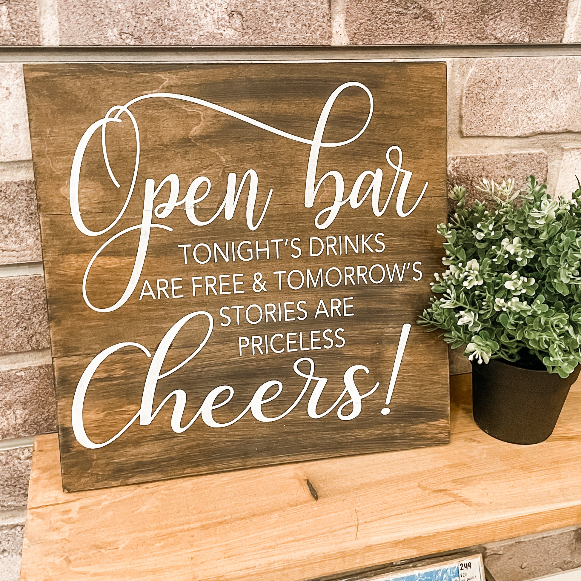 Open Bar Tonight's Drinks are Free...: SQUARE DESIGN - Paisley Grace Makery