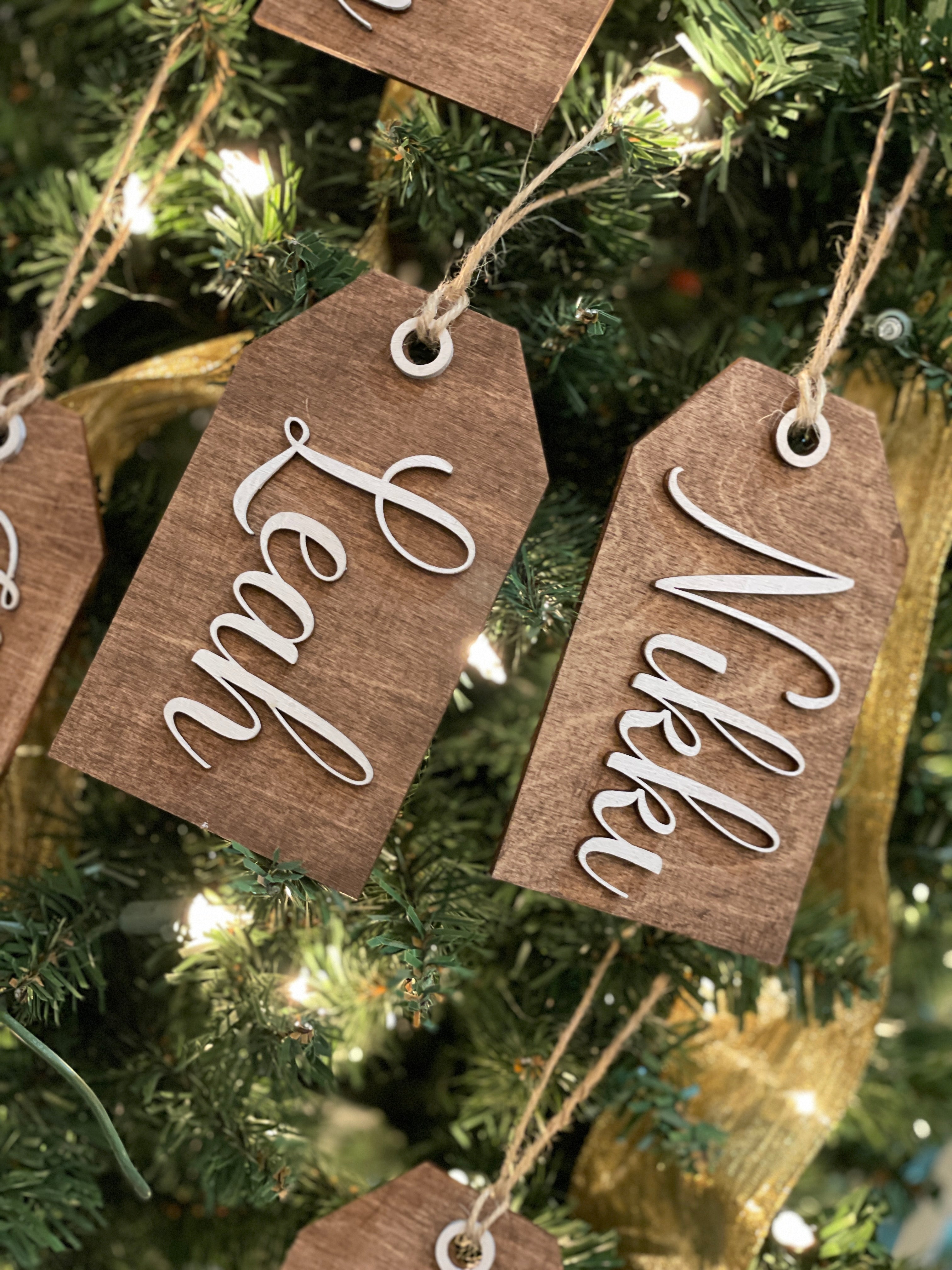 Personalized Gift Tags - Paisley Grace Makery