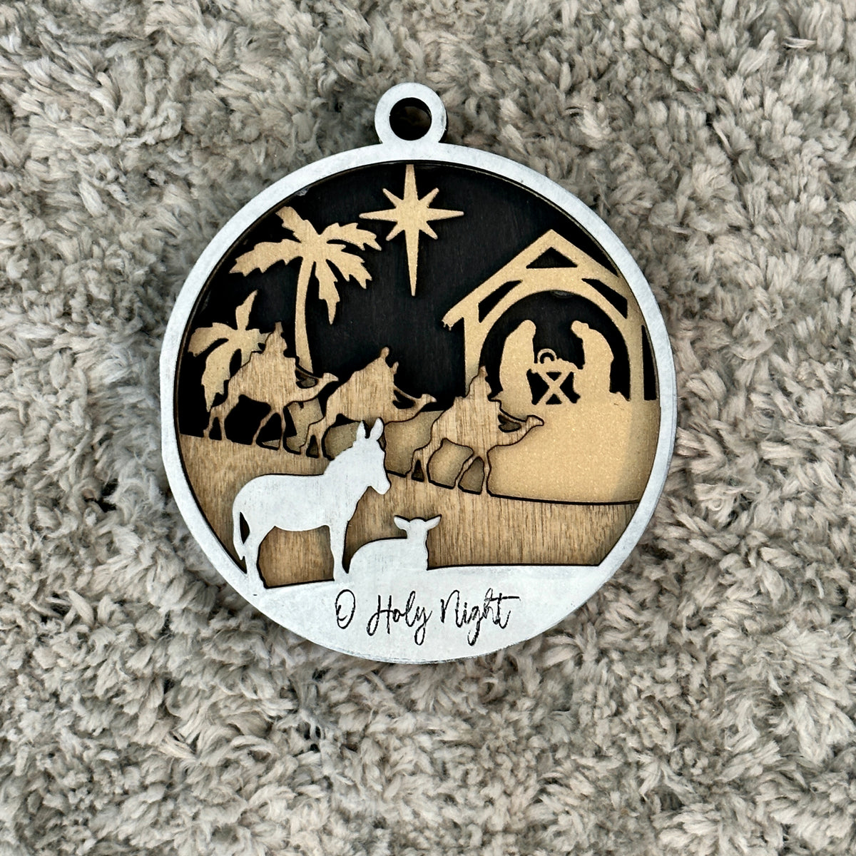 O Holy Night Nativity Ornament